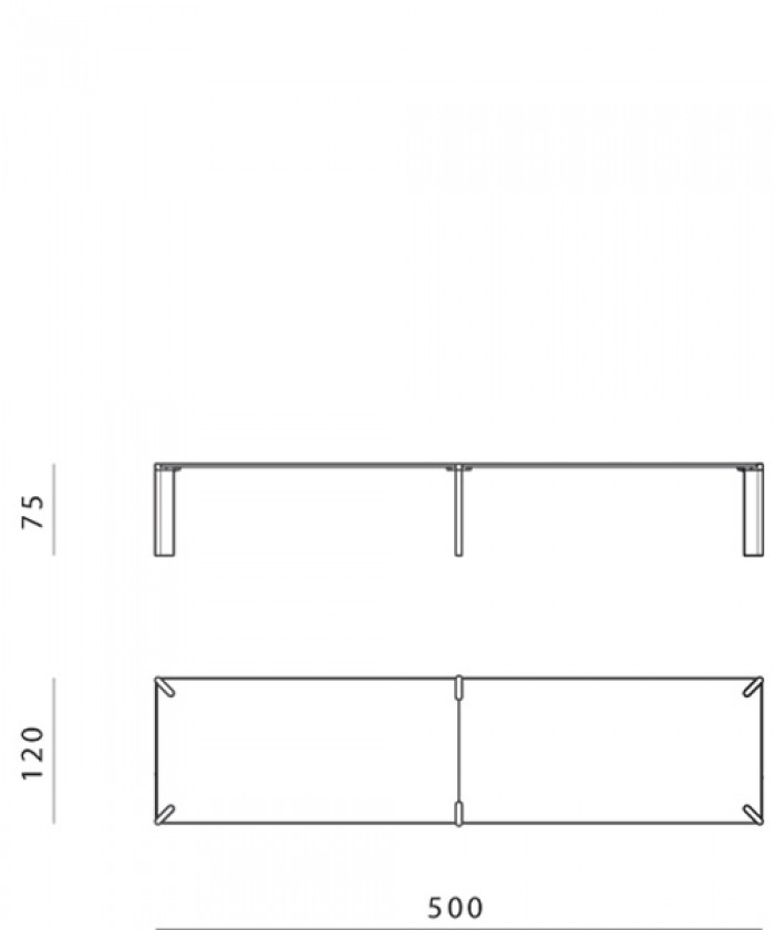 Ottanta Rectangular Dining Table