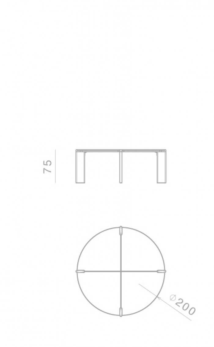Ottanta Round Dining Table