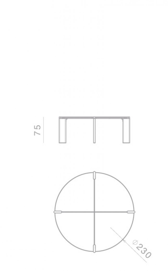 Ottanta Round Dining Table