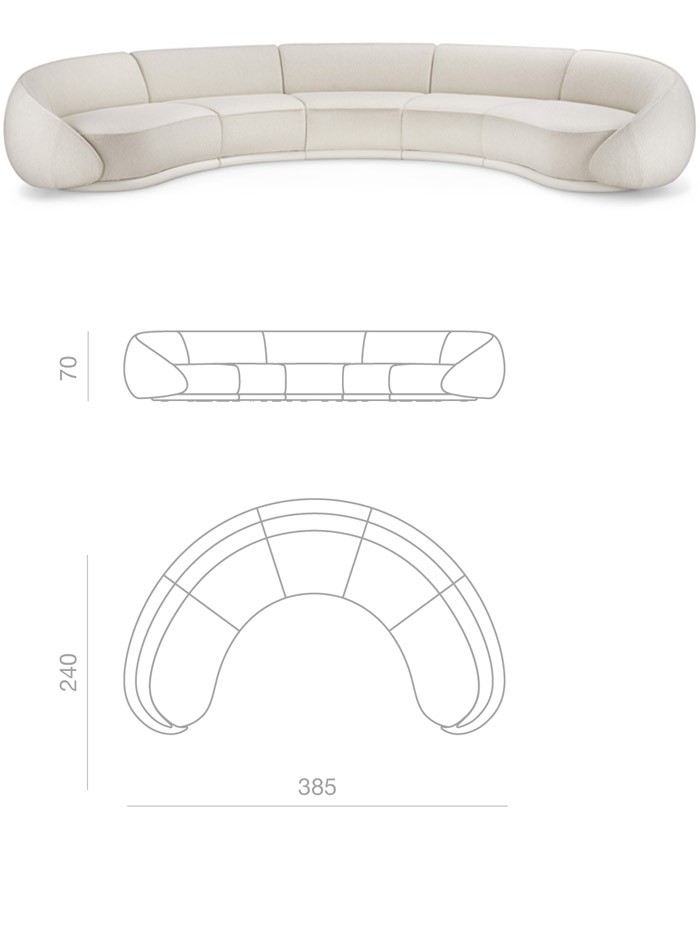 Abbracci Modular Sofa