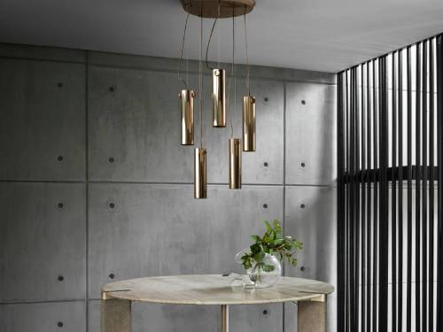 Indi-Pendant Cylinder Suspension Lamp