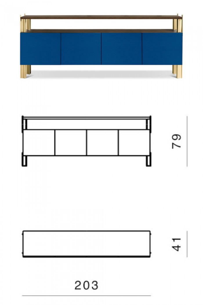Flexor Dining Cabinet