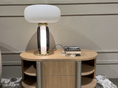 Tarantino Bedside Table - One on One Table Lamp