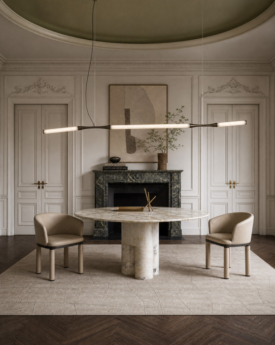 Tria Round Dining Table