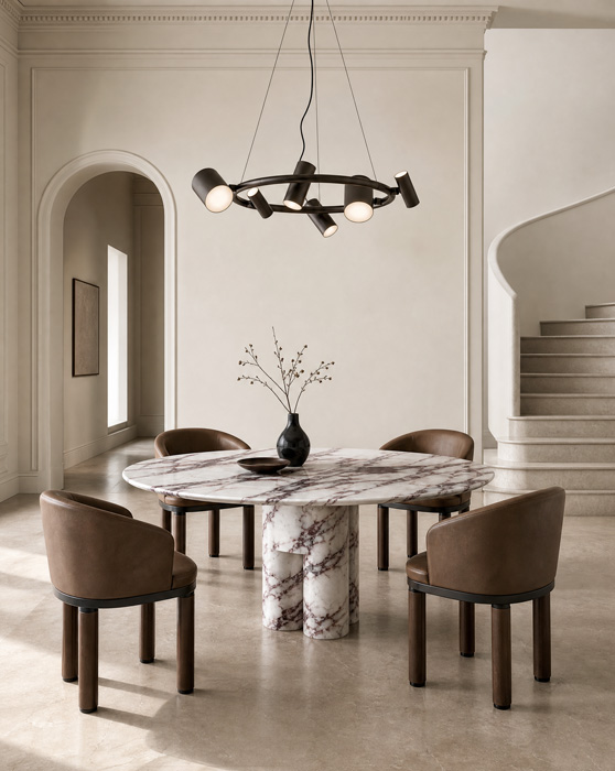 Tria Round Dining Table