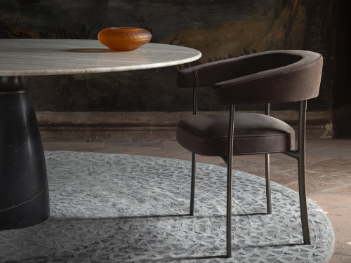 Lancillotto Dining Table + Katana Dining Chair