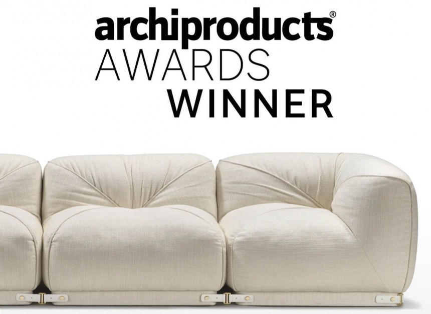 Il divano Leisure di Ghidini1961 trionfa agli Archiproducts Design Awards