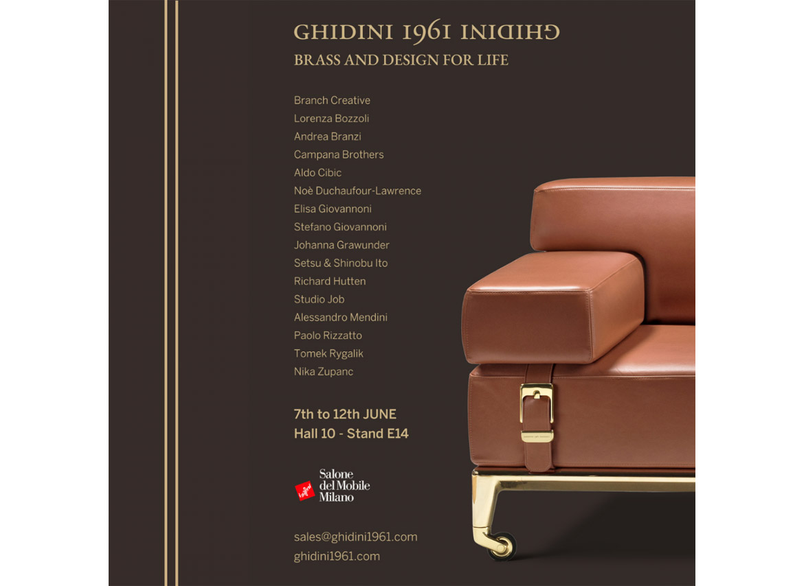 GHIDINI1961 at Salone del Mobile 2022